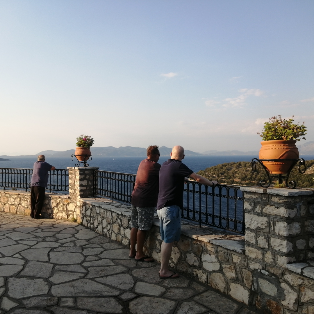 Walking the amazing island trails.