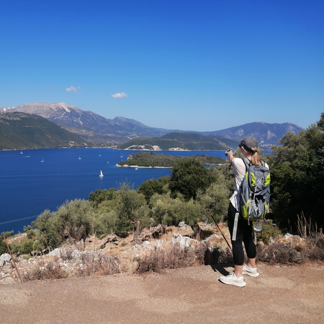 Beautiful beach on Meganisi Island