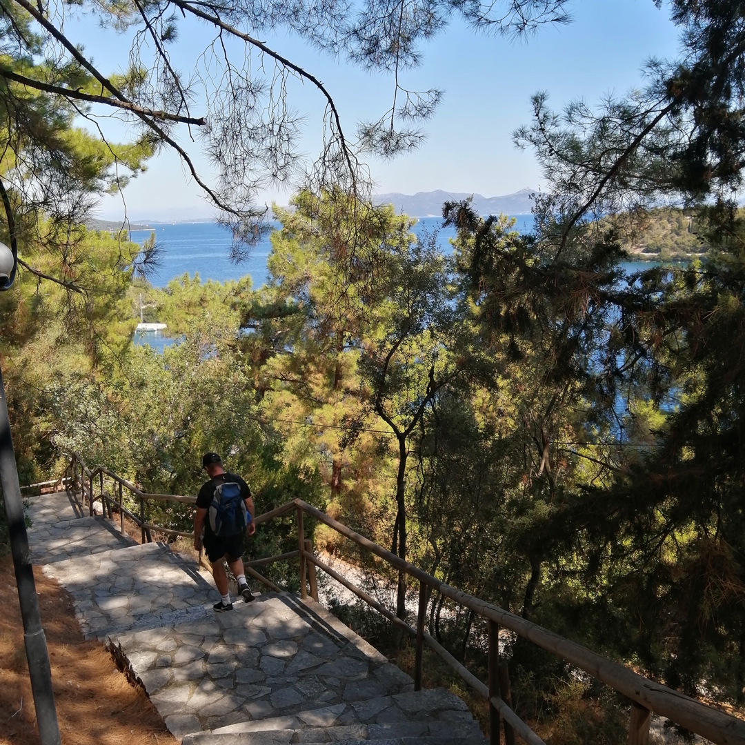 Walking trails Meganisi Island