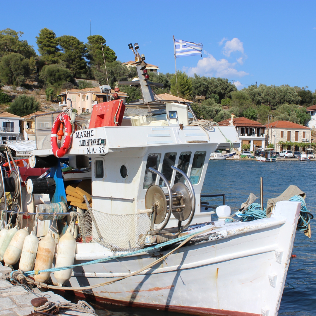 Walking trails Kalamos Island